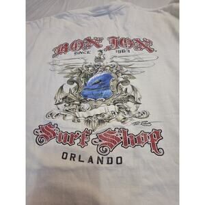 Vintage Ron Jon Orlando Men's Short Sleeve White T-Shirt